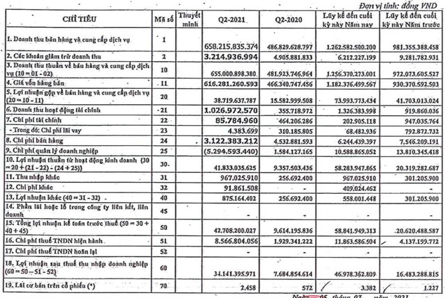 Thép Thủ Đức (TDS): Quý 2 lãi 34 tỷ đồng, tăng 341% so với cùng kỳ - Ảnh 1.