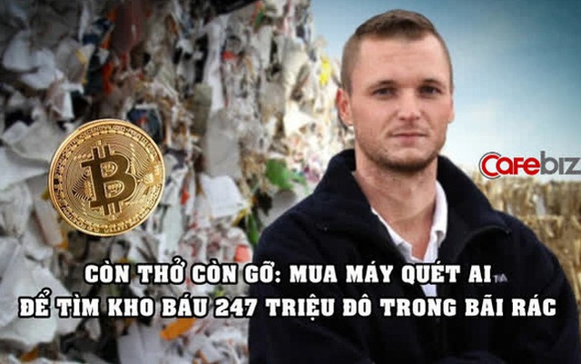 Lỡ vứt ổ cứng chứa số Bitcoin trị giá 247 triệu USD, kỹ sư IT muốn xới tung 300.000 tấn rác thải để tìm lại ‘kho báu’
