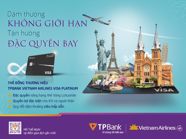 TPBank bắt tay Vietnam Airlines ra mắt dòng thẻ mới với tiện ích vượt trội - Ảnh 1.