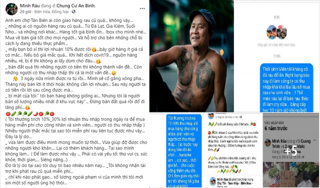 Ông chủ hàng rau “ngầu lòi” đang gây bão MXH vì phong cách bán hàng có 1 không 2 giữa lúc dịch bệnh căng thẳng: Kiếm tiền cả đời mà chứ đâu nhất thiết