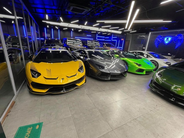 Lamborghini Aventador SVJ màu độc nhất vô nhị vừa về Việt Nam nằm trong showroom siêu xe trăm tỷ tại Sài Gòn - Ảnh 8.