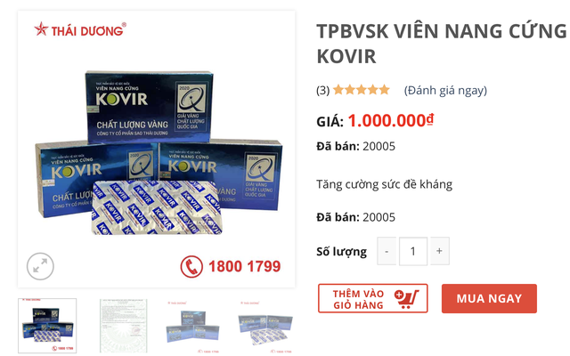 Bị phản ứng vì tăng giá gấp 4 lần thuốc hỗ trợ điều trị Covid, Sao Thái Dương lãi hàng trăm tỷ mỗi năm nhờ dầu gội dược liệu, thuốc Rocket hỗ trợ nam giới..