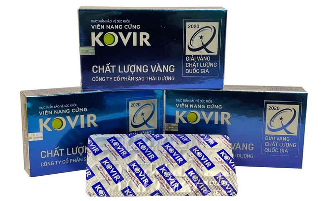 Viên nang Kovir nằm trong danh sách cần rà soát của Tổng cục Quản lý thị trường. (Ảnh minh họa.)