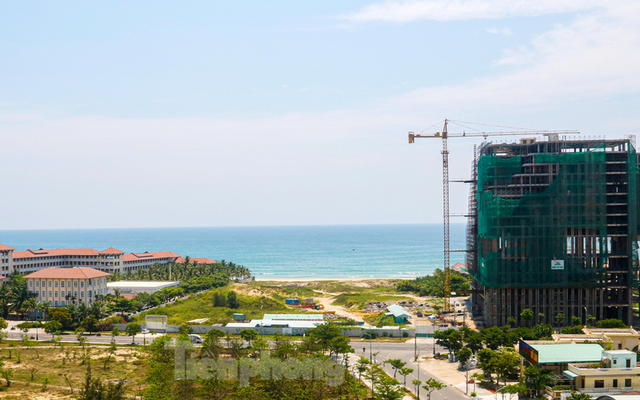 Khu vực dự án du lịch biển của công ty I.V.C, Đà Nẵng đã thống nhất phương án quy hoạch công viên biển cuối đường Huyền Trân Công Chúa. Ảnh: Nguyễn Thành