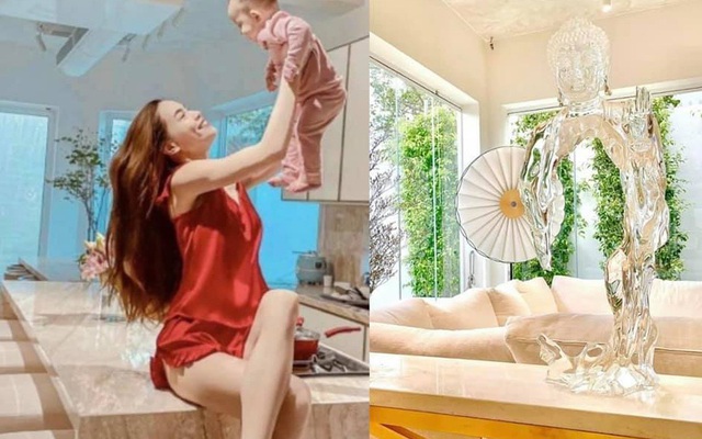 Hồ Ngọc Hà khoe biệt thự mới 30 tỷ đồng: Nội thất căn bếp hàng trăm triệu đồng, góc nào trong nhà cũng "xịn" như studio