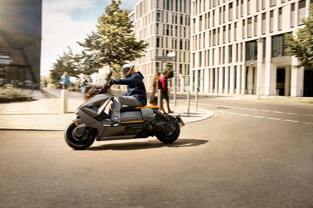 Xe máy điện chất như nước cất giá 12.000 USD của BMW - Ảnh 13.