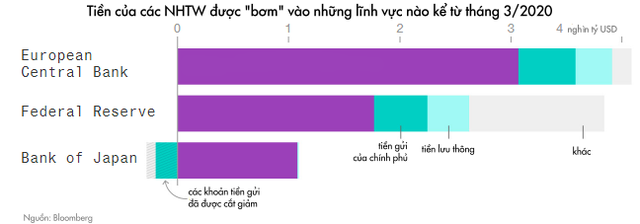 Trở thành cá voi lớn nhất thế giới với hơn 24 nghìn tỷ USD tài sản, số tiền các NHTW tung ra đã đi đâu về đâu?  - Ảnh 3.