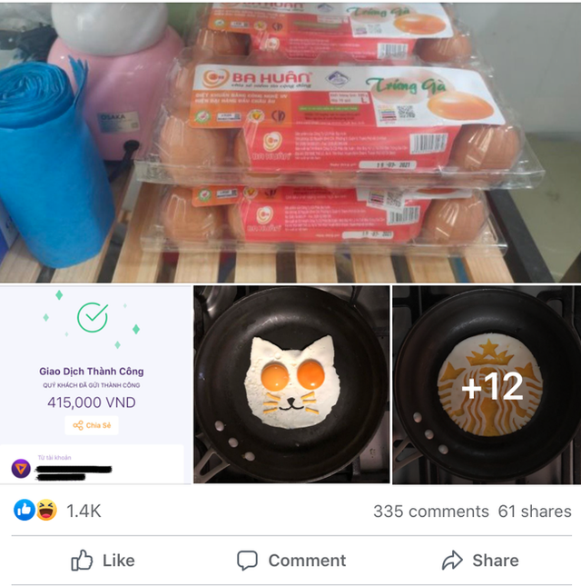 Cô gái mua hơn 400k tiền trứng gà để tập chiên trứng giết thời gian ở nhà giãn cách, cuối cùng được một loạt tác phẩm nghệ thuật nhìn vào ai cũng muốn lưu lại! - Ảnh 1.