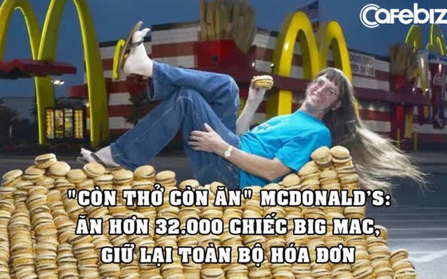 Fan cuồng McDonald’s: Ăn 32.340 chiếc Big Mac trong gần 50 năm, giữ hóa đơn và hộp đựng để lập kỷ lục thế giới