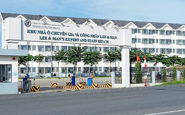 Khu ký túc xá của Công ty TNHH Giấy Lee&Man Việt Nam phát huy tác dụng giúp doanh nghiệp duy trì được 100% công suất sản xuất. Ảnh: An Hòa
