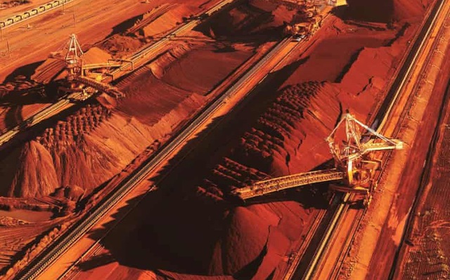 Giá quặng sắt giảm hơn 7% xuống thấp nhất 6,5 tháng