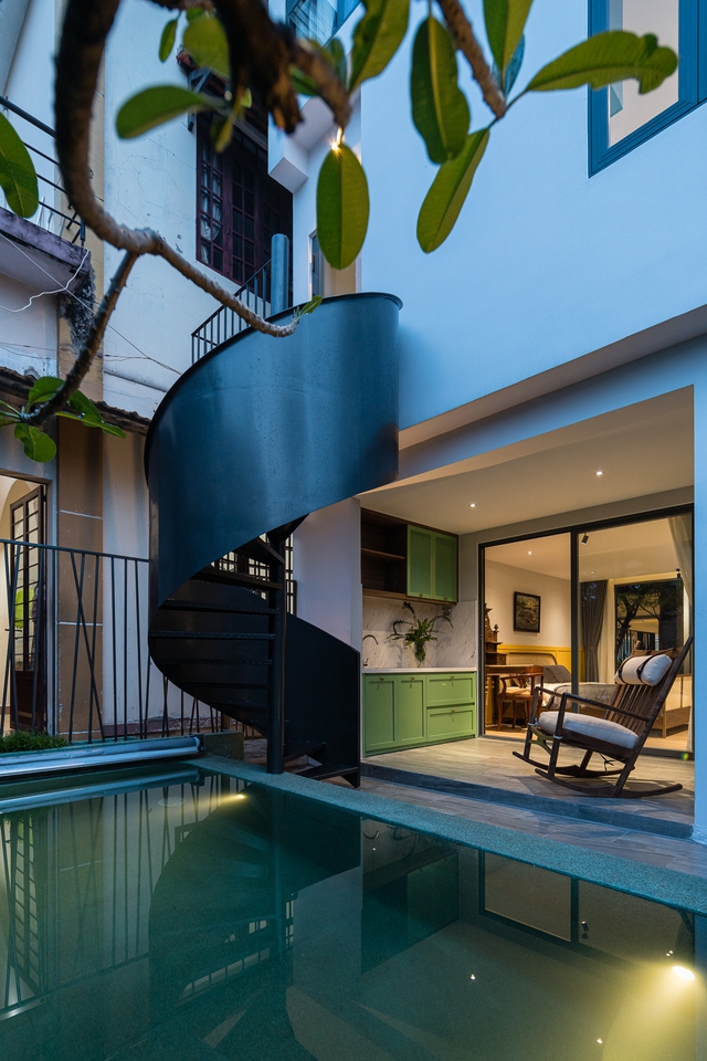 Căn nhà phố 100m2 giữa Sài Gòn cho gia đình nhiều thế hệ: Không gian xanh vừa hoài cổ vừa hiện đại tinh tế, chốn yên bình đoàn viên - Ảnh 7.