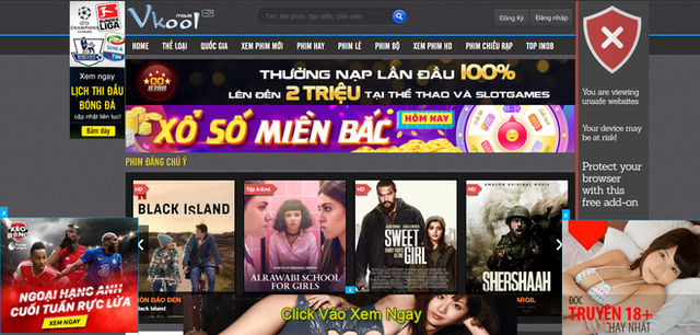 Bên cạnh vua lì đòn phimmoi.net, nhan nhản website xem phim lậu, vi phạm bản quyền vẫn ngang nhiên hoạt động  - Ảnh 8.