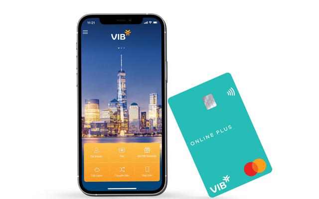 Thẻ VIB Online Plus hoàn tiền 3% mọi giao dịch online, bao gồm thanh toán hóa đơn