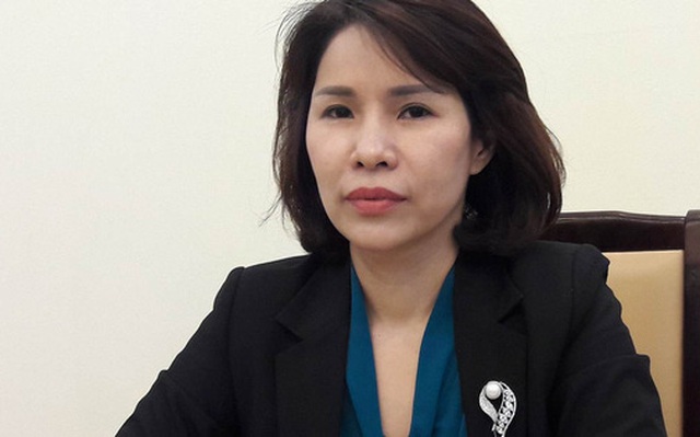 Giám đốc sở Y tế Hà Nội Trần Thị Nhị Hà.