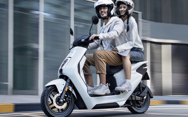 Xe máy điện Honda VGo Kiểu dáng thời trang tính năng công nghệ ấn tượng   Motosaigon