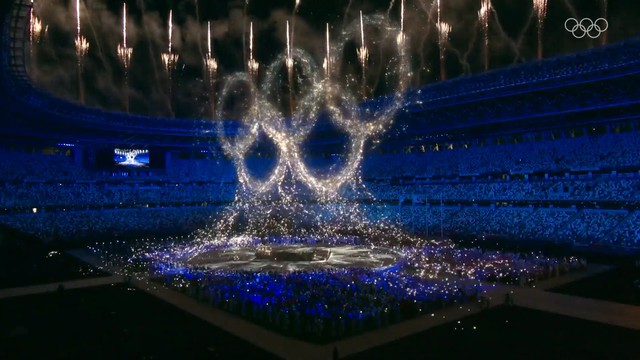 Nổi hết da gà trước màn trình diễn Dòng sông ngân hà huyền ảo trong lễ bế mạc Olympic 2020 - Ảnh 3.
