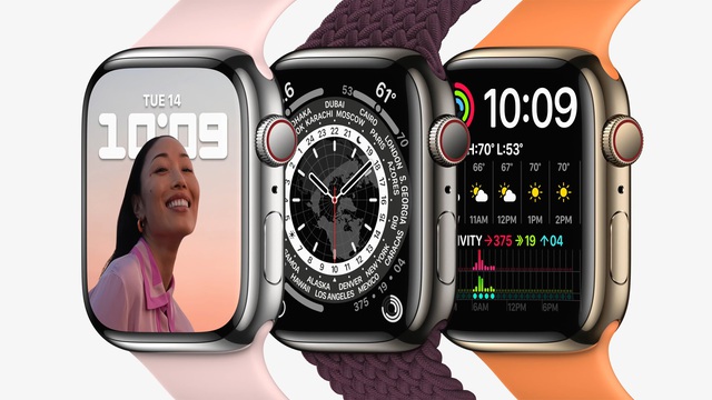 Apple ra mắt đồng hồ Watch Series 7 mới, màn hình lớn nhất từ trước đến nay, giá 12 triệu đồng tại Việt Nam - Ảnh 1.