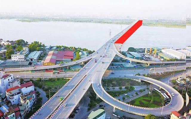 Kiến trúc ấn tượng những cây cầu vượt sông Hồng sắp xây dựng - Ảnh 1.