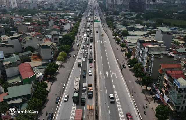 Hà Nội: Đường vành đai 3 trên cao ùn tắc hàng km từ Linh Đàm tới nút giao Phạm Hùng - Ảnh 3.