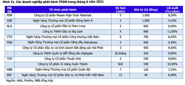 Bất chấp nhiều cảnh báo, lãi suất trái phiếu doanh nghiệp mới phát hành vẫn cao chót vót - Ảnh 1.