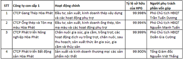 Hòa Phát thành lập công ty con về điện máy gia dụng, vốn điều lệ 1.000 tỷ đồng - Ảnh 1. Hòa Phát thành lập công ty con về điện máy gia dụng, vốn điều lệ 1.000 tỷ đồng - Ảnh 1.