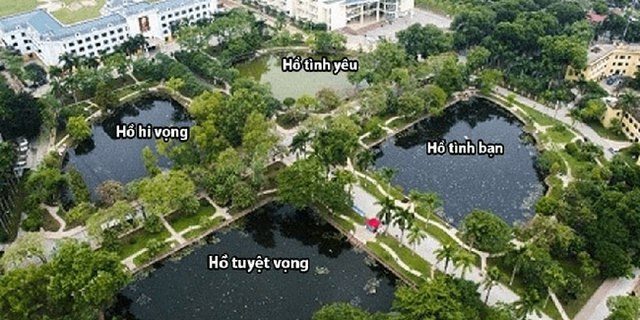 The most beautiful university in Hanoi: What school is like a charming country, there is a story that has caused a stir on social media for a long time - Photo 9.