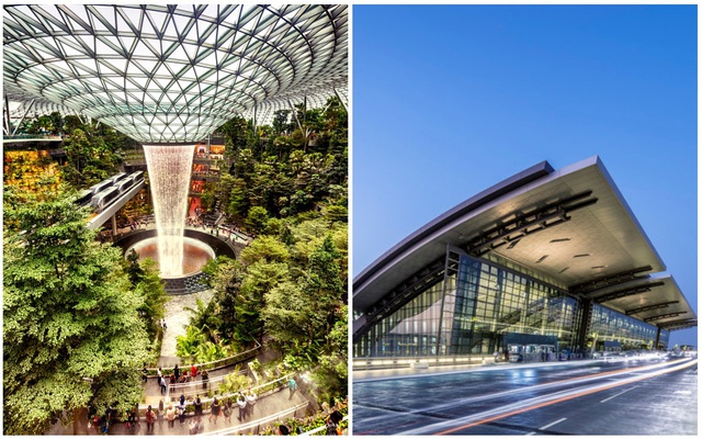 Top 10 sân bay sang chảnh bậc nhất thế giới: Singapore đẹp như khu ...