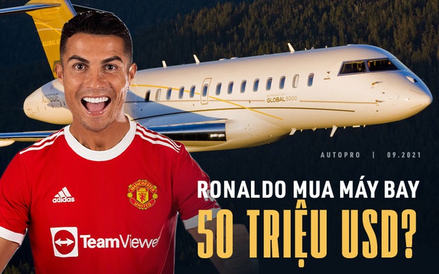 Ronaldo cùng gia đình đến Manchester bằng máy bay mới: Có thể bay từ châu Âu tới châu Mỹ, giá cao nhất 50 triệu USD