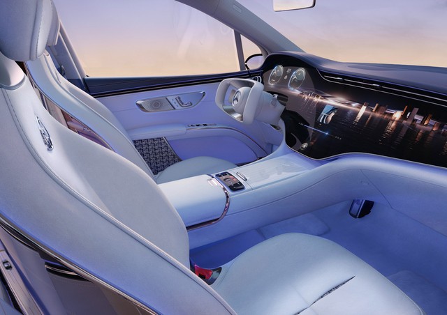 Mercedes Maybach EQS SUV concept ra mắt: Thiết kế tương lai, nội thất hạng A+, SUV siêu sang trong mơ cũng chỉ đến thế - Ảnh 6.