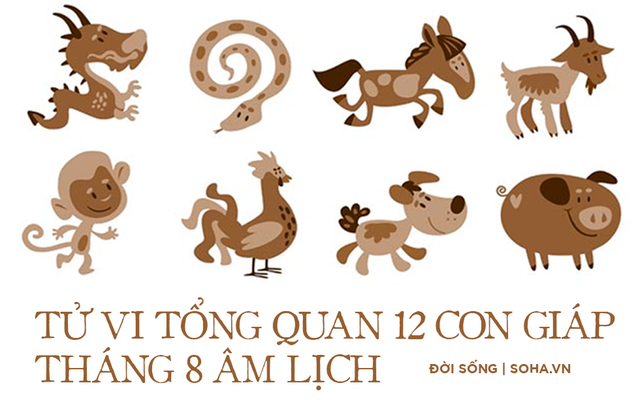 Tử vi tổng quan 12 con giáp tháng 8 âm: 2 con giáp được cát tinh chiếu rọi, 1 con giáp cẩn thận vì có hung tinh