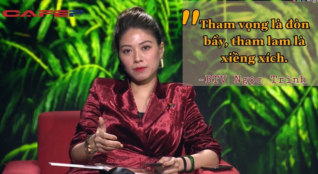 BTV Ngọc Trinh làm Guru tại show bày cách kiếm tiền, chia sẻ bí quyết quản lý lòng tham bằng 2 chữ và tiết lộ: Khi đầu tư, tôi nhìn và tài khoản của hàng xóm vì lý do đặc biệt này - Ảnh 2.