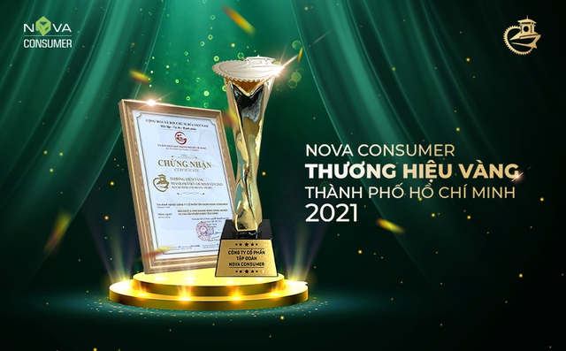 Thương hiệu vàng TPHCM 2021 xướng danh Nova Consumer - Ảnh 1.
