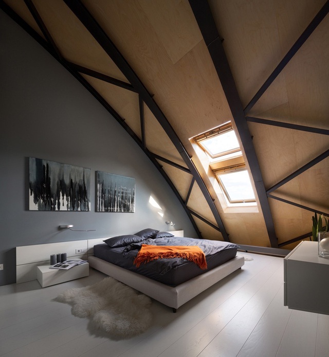 20 phòng ngủ trên tầng áp mái sở hữu thiết kế vô cùng xinh xắn - Ảnh 7.
