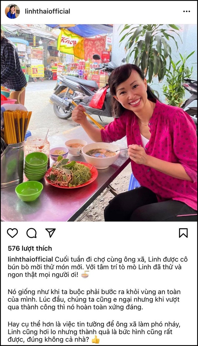 Shark Linh chia sẻ chuyện được cô chủ hàng bún bò mời thử ăn món mới và kết quả có ngay một bài học đáng để đời - Ảnh 1.