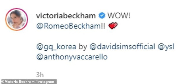 Con trai cưng Romeo Beckham vừa lên bìa GQ Korea, 2 cụ thân sinh bèn khen hết lời! - Ảnh 4.