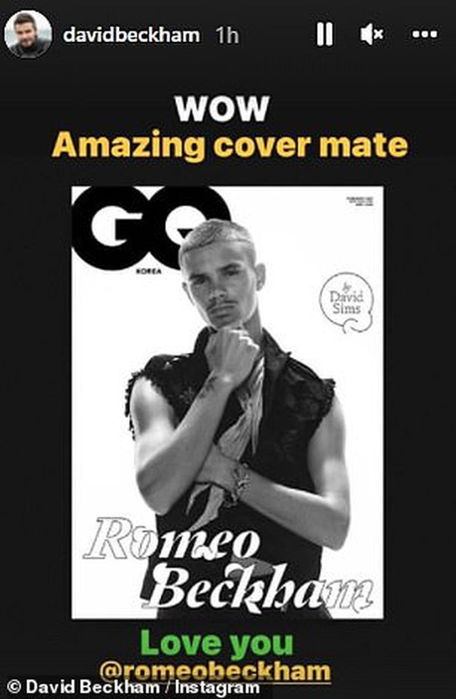 Con trai cưng Romeo Beckham vừa lên bìa GQ Korea, 2 cụ thân sinh bèn khen hết lời! - Ảnh 5.