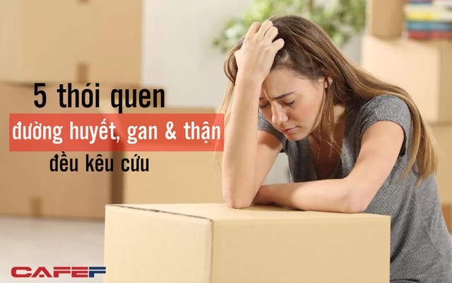 5 loại thói quen khiến đường huyết “vượt rào”, giảm thọ cho gan, phá nát thận: Thức khuya cũng xếp sau những loại này