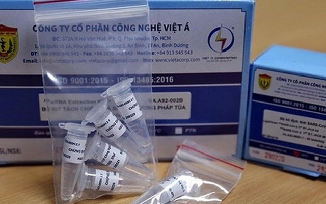 Công ty Việt Á nhập 3 triệu que test nhanh từ Trung Quốc