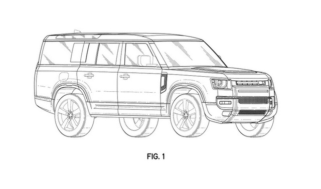 Land Rover Defender phiên bản kéo dài dần lộ diện - Xe off-road cao cấp cho giới nhà giàu - Ảnh 1.