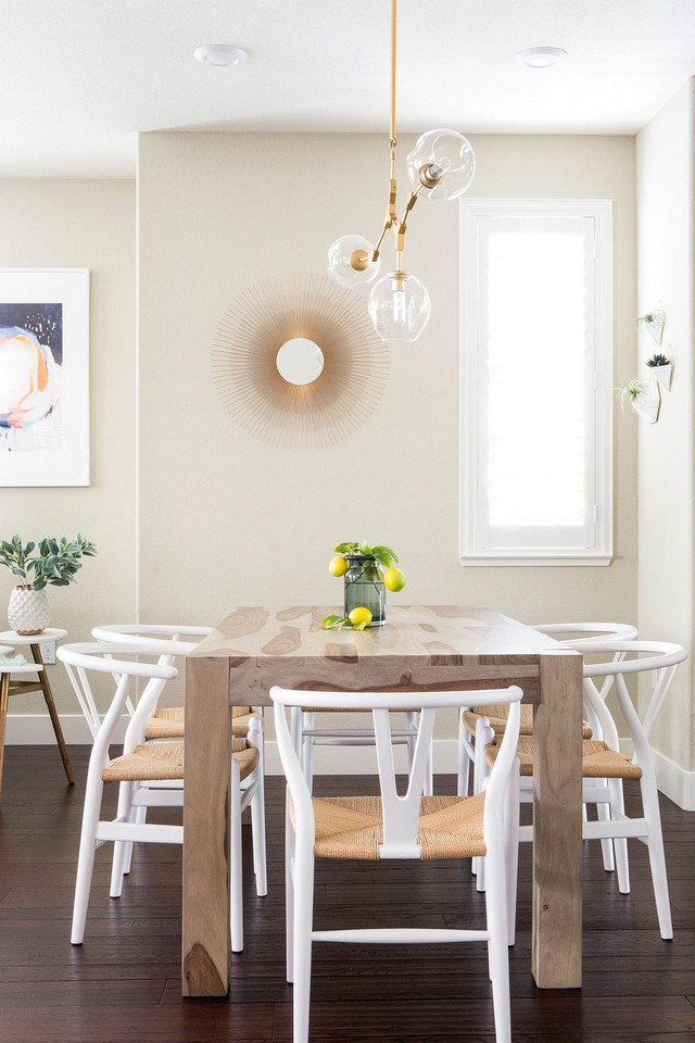 Những mẫu thiết kế bàn ăn đẹp hút hồn, giúp nới rộng thị giác cho những không gian sống nhỏ xinh - Ảnh 11.