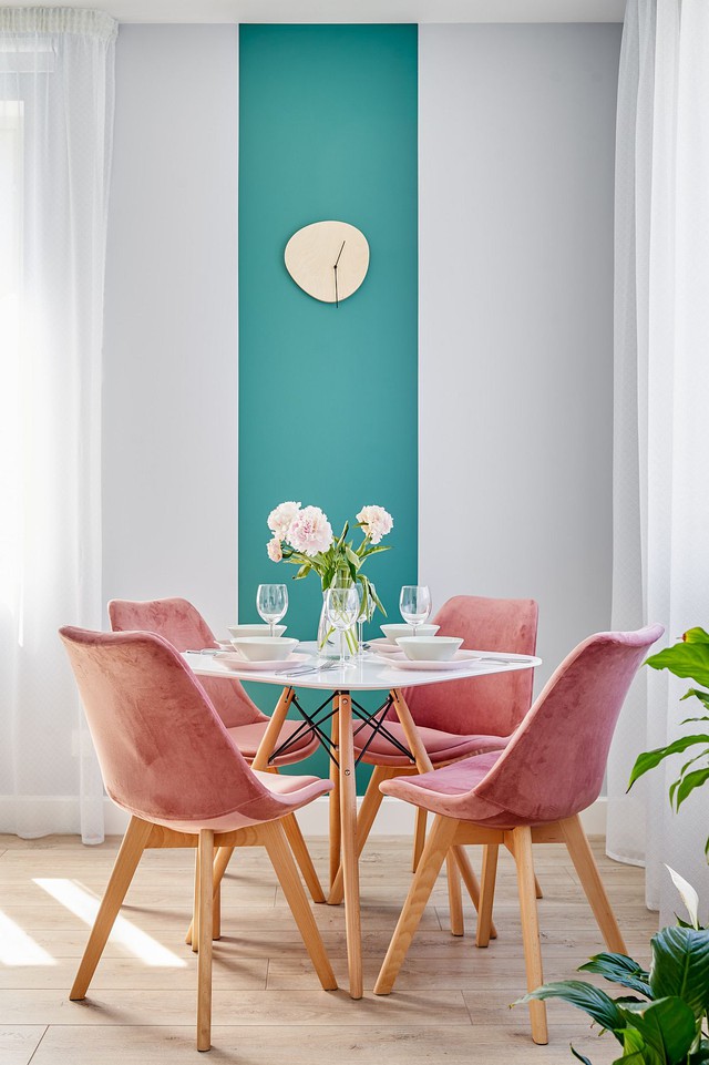 Những mẫu thiết kế bàn ăn đẹp hút hồn, giúp nới rộng thị giác cho những không gian sống nhỏ xinh - Ảnh 5.