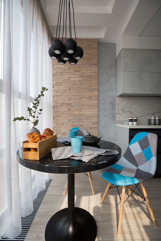 Những mẫu thiết kế bàn ăn đẹp hút hồn, giúp nới rộng thị giác cho những không gian sống nhỏ xinh - Ảnh 7.