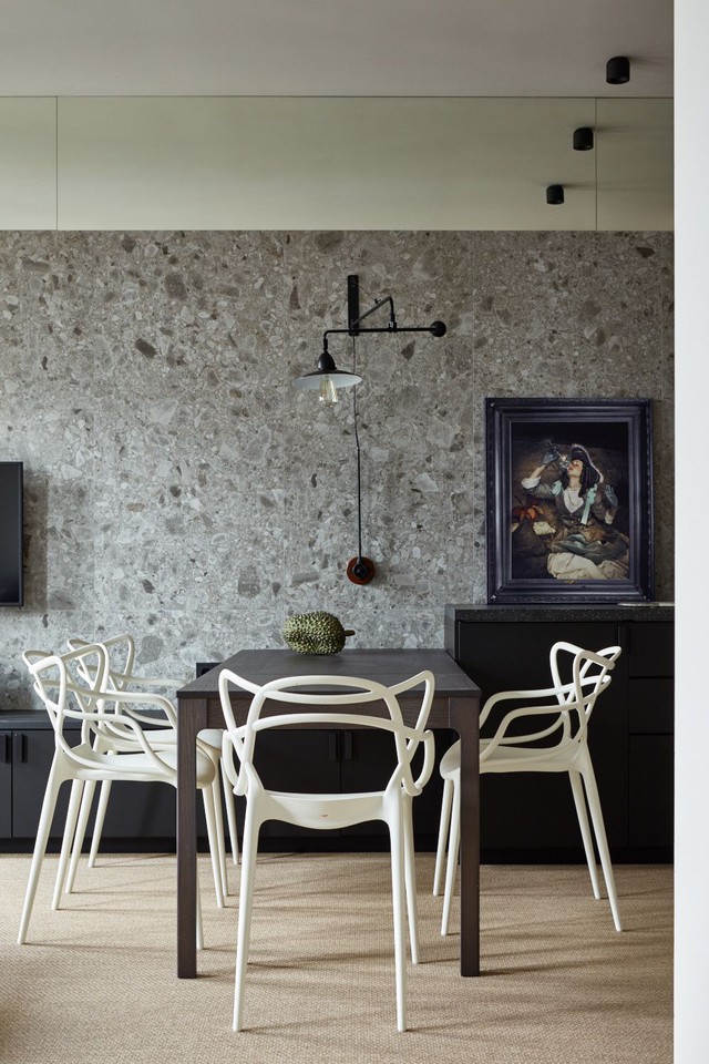 Những mẫu thiết kế bàn ăn đẹp hút hồn, giúp nới rộng thị giác cho những không gian sống nhỏ xinh - Ảnh 9.