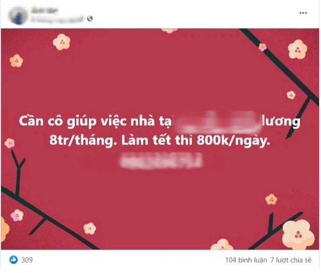 Việc hot lương cao dịp Tết, trả lương 800.000 đồng - 1 triệu đồng/ngày: Nhà nhà đau đầu xoay xở tìm người nhưng vẫn như mò kim đáy biển - Ảnh 3.