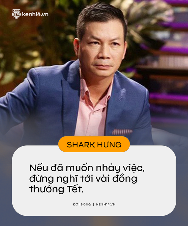 Phát ngôn để đời về thưởng Tết của các sếp lớn, riêng Shark Hưng thẳng thừng dùng từ “vài đồng” để nói về khoản tiền này - Ảnh 1.