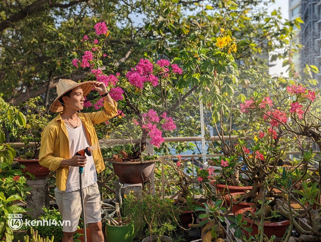 Chàng kiến trúc sư trẻ biến sân thượng thuê trọ thành vườn cây trái sum suê, nổi bật giữa trung tâm Sài Gòn - Ảnh 13.