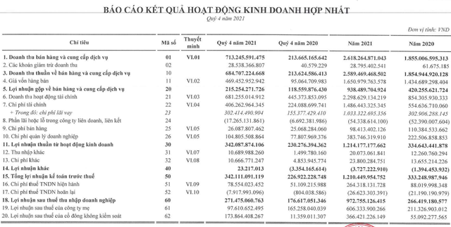 Bamboo Capital (BCG): Lợi nhuận năm 2021 đạt hơn 973 tỷ đồng, tỷ lệ nợ vay trên vốn chủ sở hữu giảm mạnh - Ảnh 1.