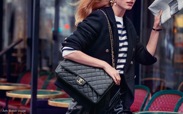 Túi xách Chanel Flap Shoulder bag siêu cấp màu đen size 21 cm  AS2210  Túi  Xách Nữ Túi Xách Đẹp Túi Xách Giày Dép Nữ  Bước Thời Trang