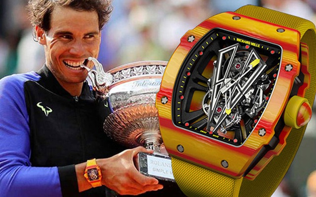 Vô địch Grand Slam thứ 21, Rafael Nadal nhận khoản tiền thưởng khủng nhất lịch sử, đủ mua tới 3 siêu phẩm đồng hồ Richard Mille: Kiếm bộn tiền chỉ nhờ thi đấu và đóng quảng cáo - Ảnh 3.